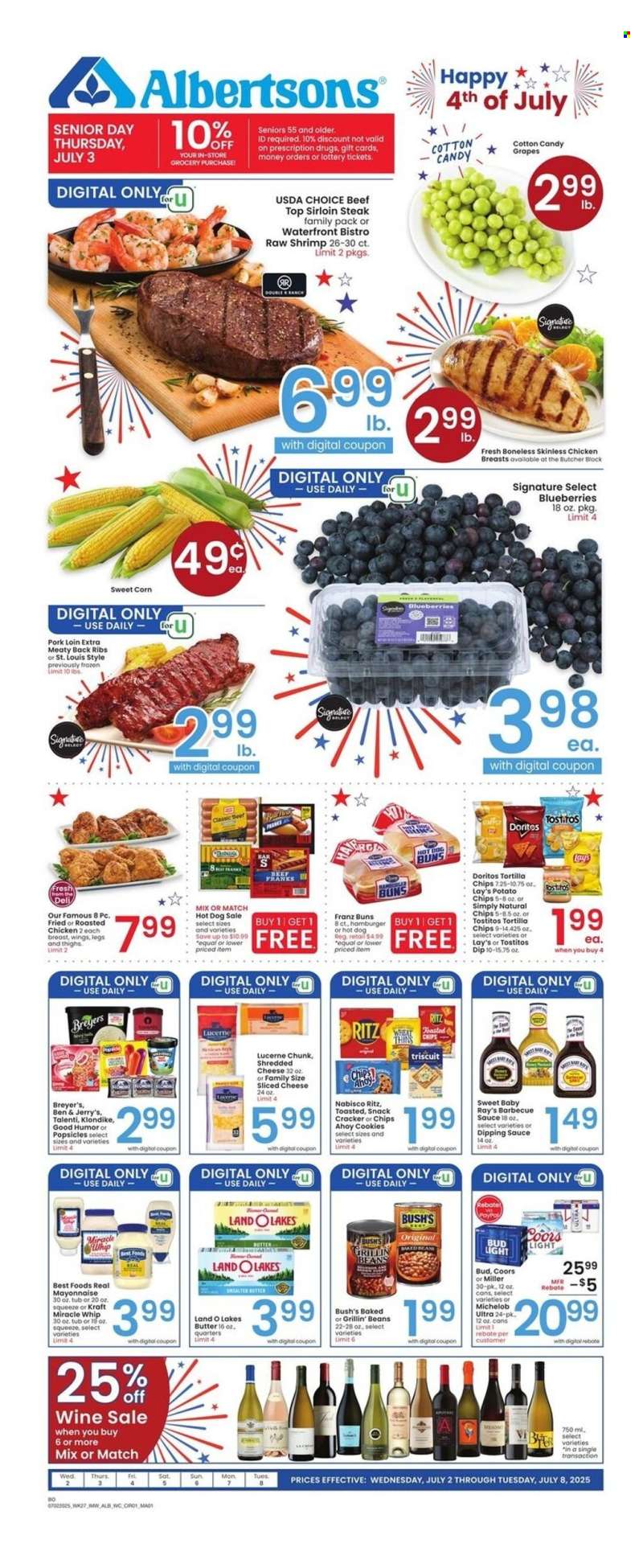 Albertsons Flyer - 07/02/2025 - 07/08/2025.