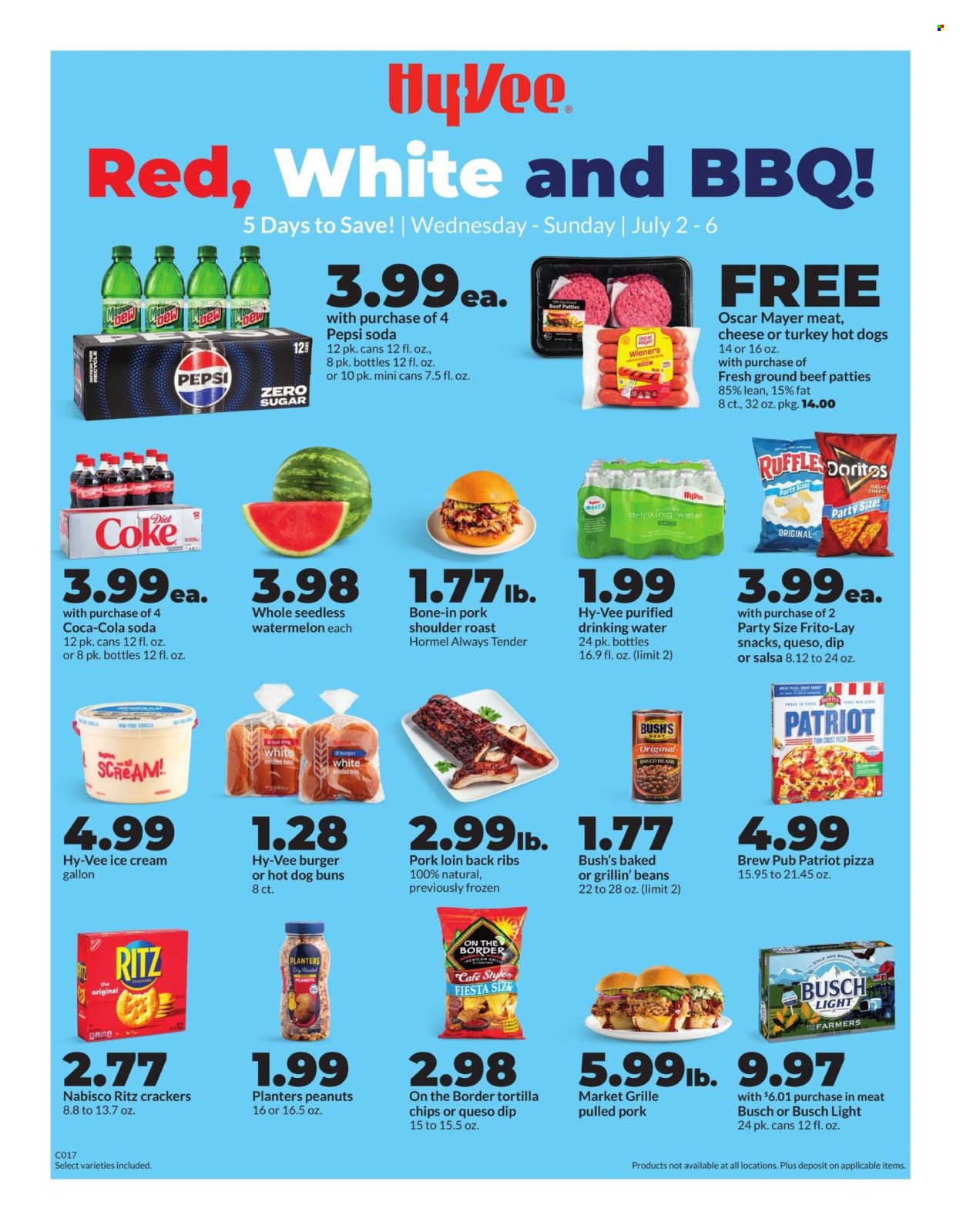 Hy-Vee ad - 07/02/2025 - 07/06/2025. Page 1