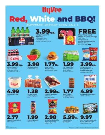 Hy-Vee Flyer - 07/02/2025 - 07/06/2025.