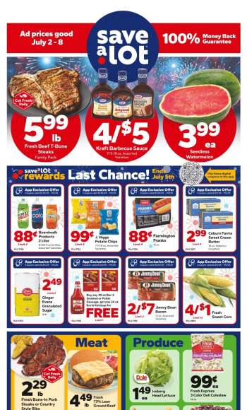 Save a Lot Flyer - 07/02/2025 - 07/08/2025.