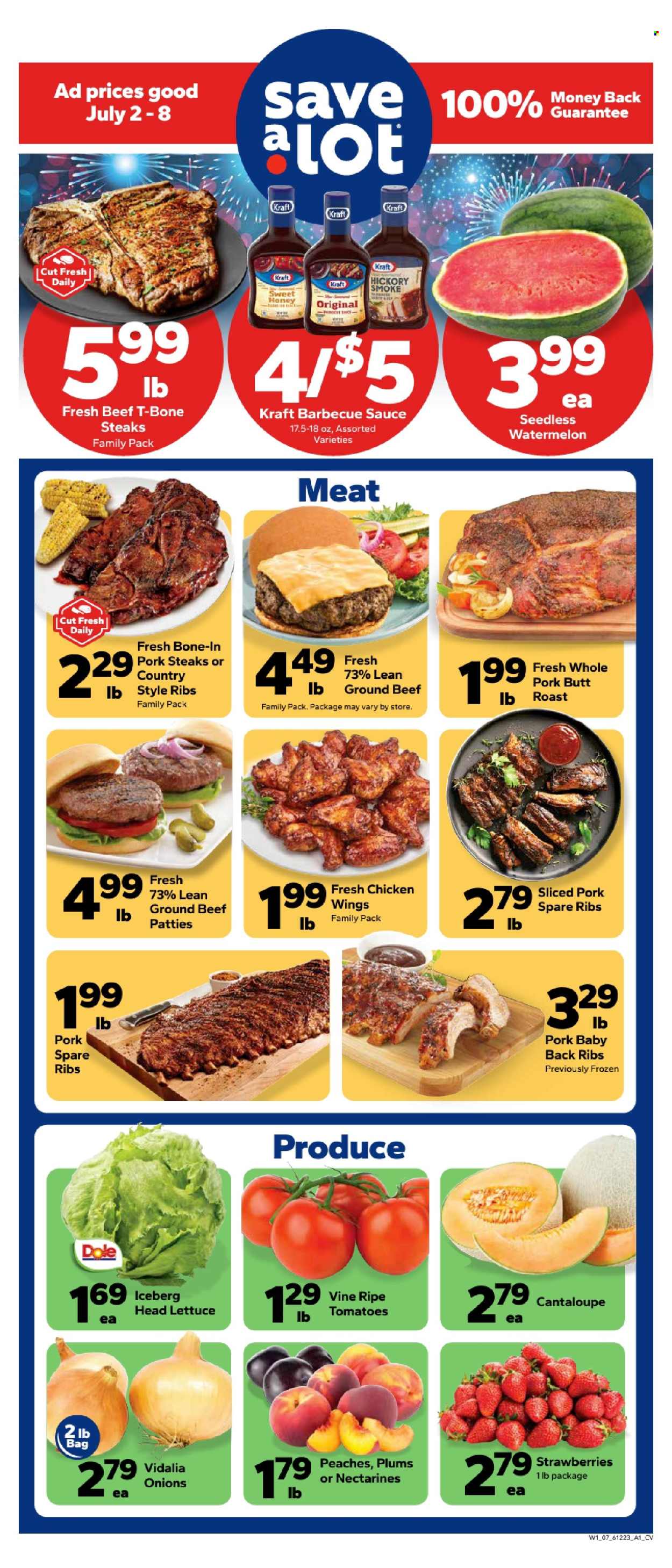 Save a Lot ad - 07/02/2025 - 07/08/2025. Page 1