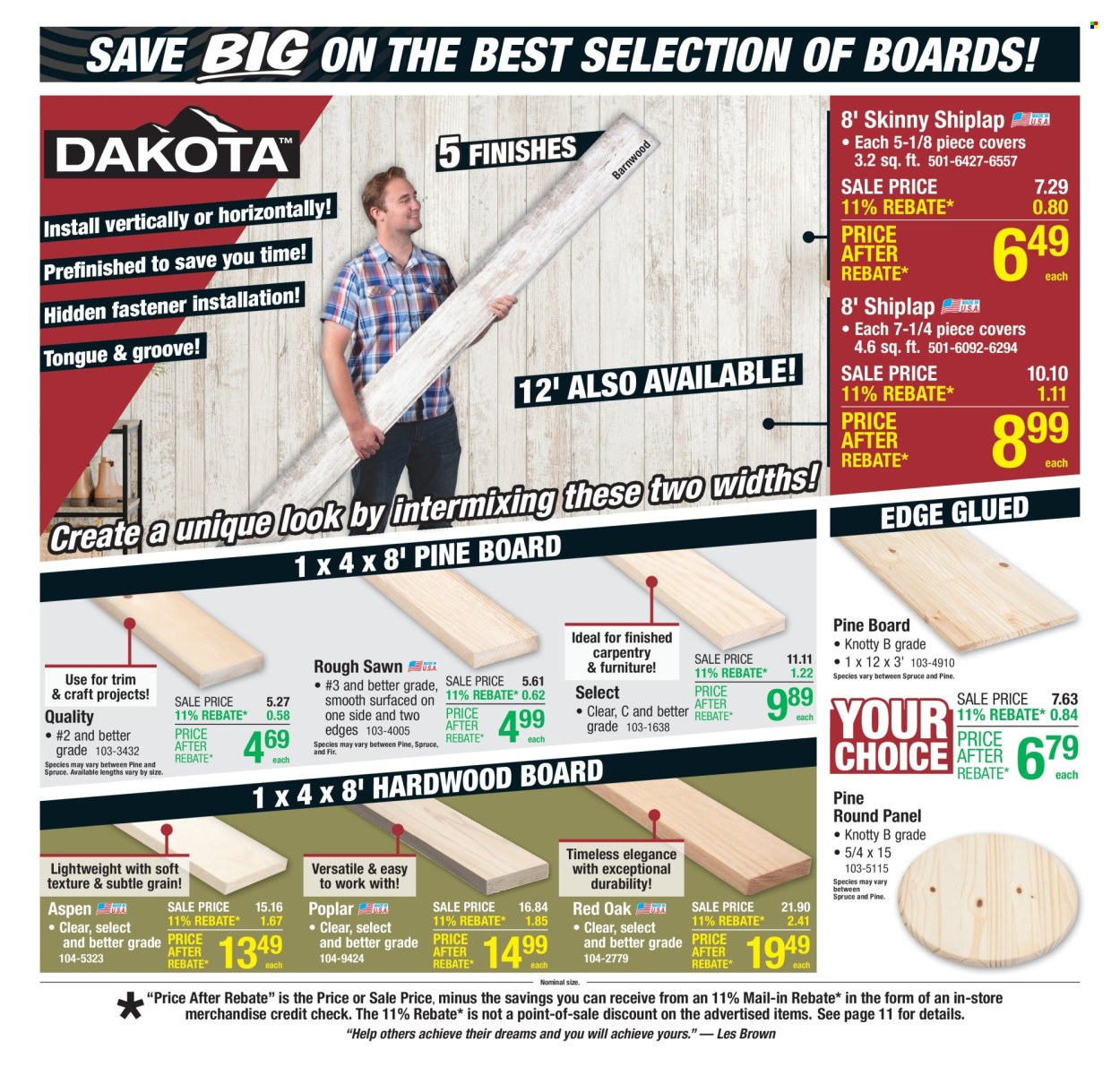 Menards ad - 07/03/2025 - 07/13/2025. Page 7