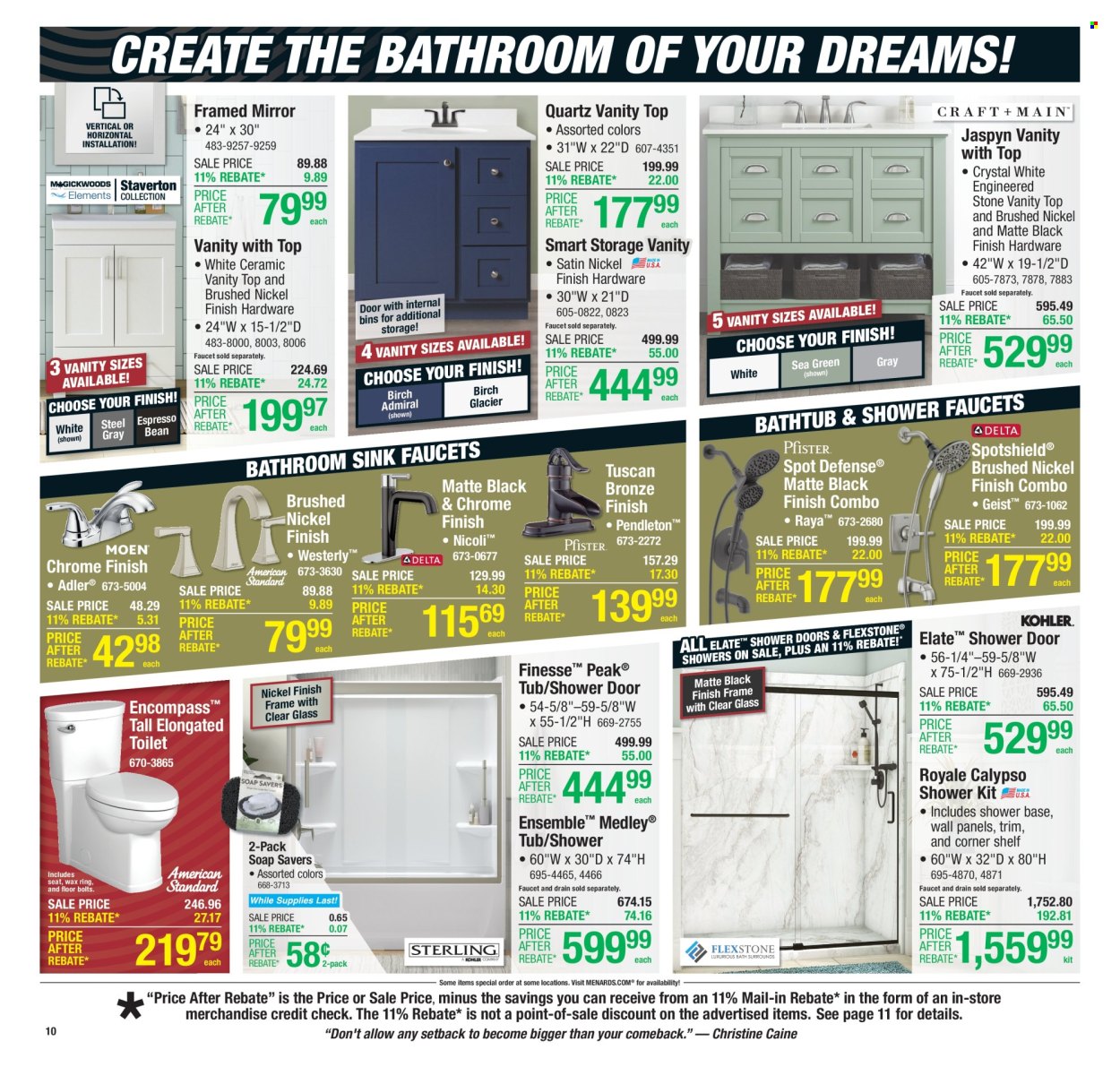 Menards ad - 07/03/2025 - 07/13/2025. Page 14