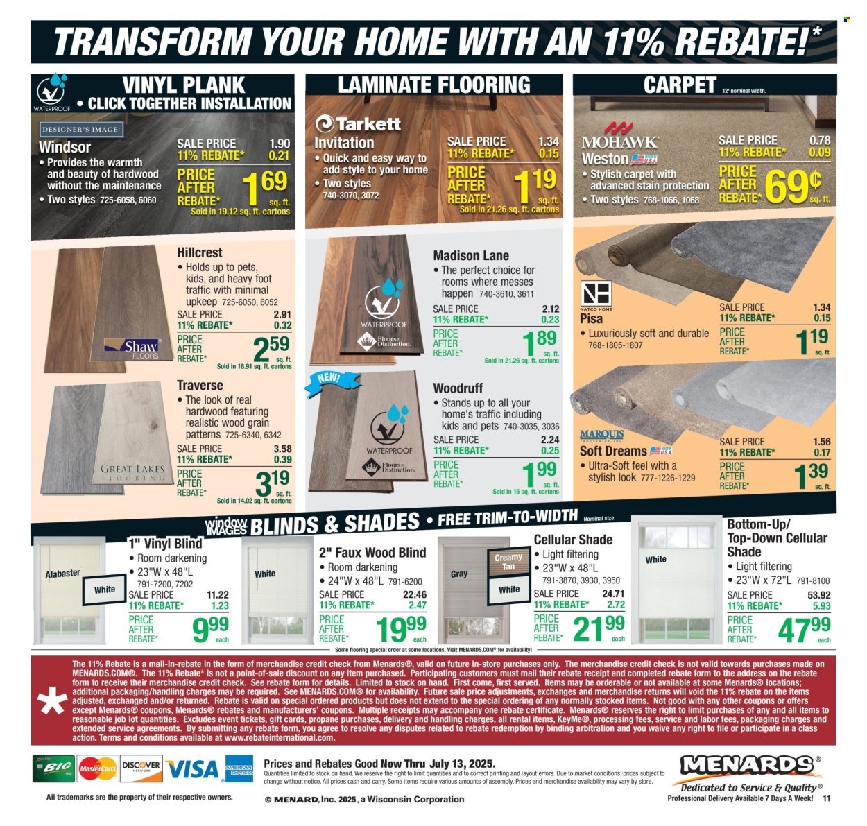 Menards ad - 07/03/2025 - 07/13/2025. Page 16