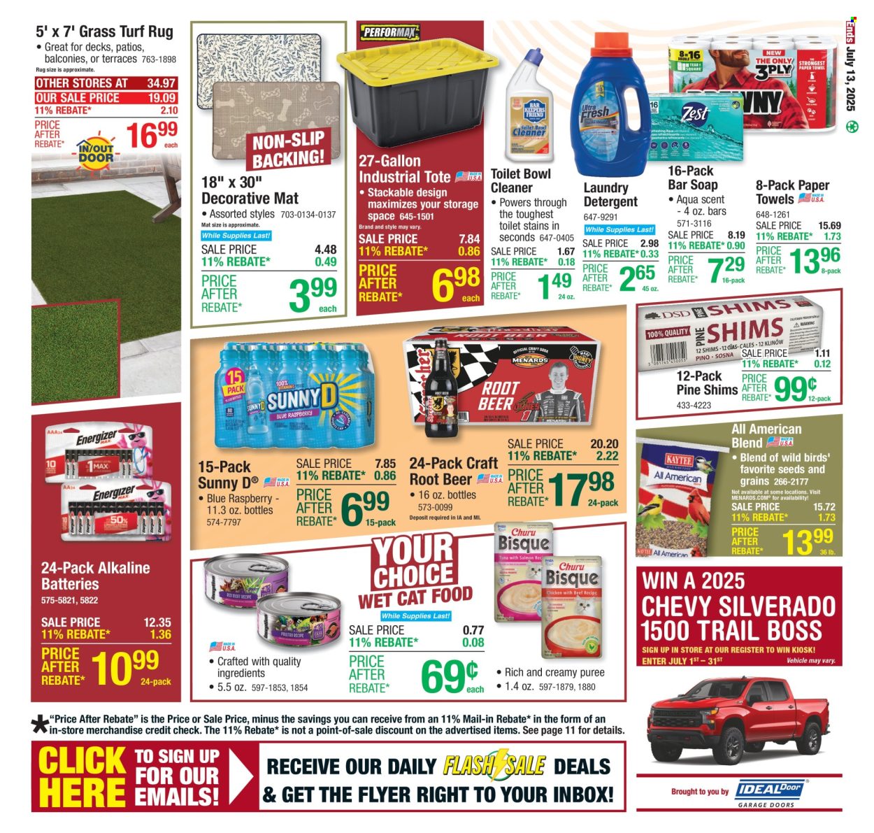 Menards ad - 07/03/2025 - 07/13/2025. Page 17