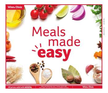 Winn Dixie Flyer - 07/09/2025 - 07/22/2025.
