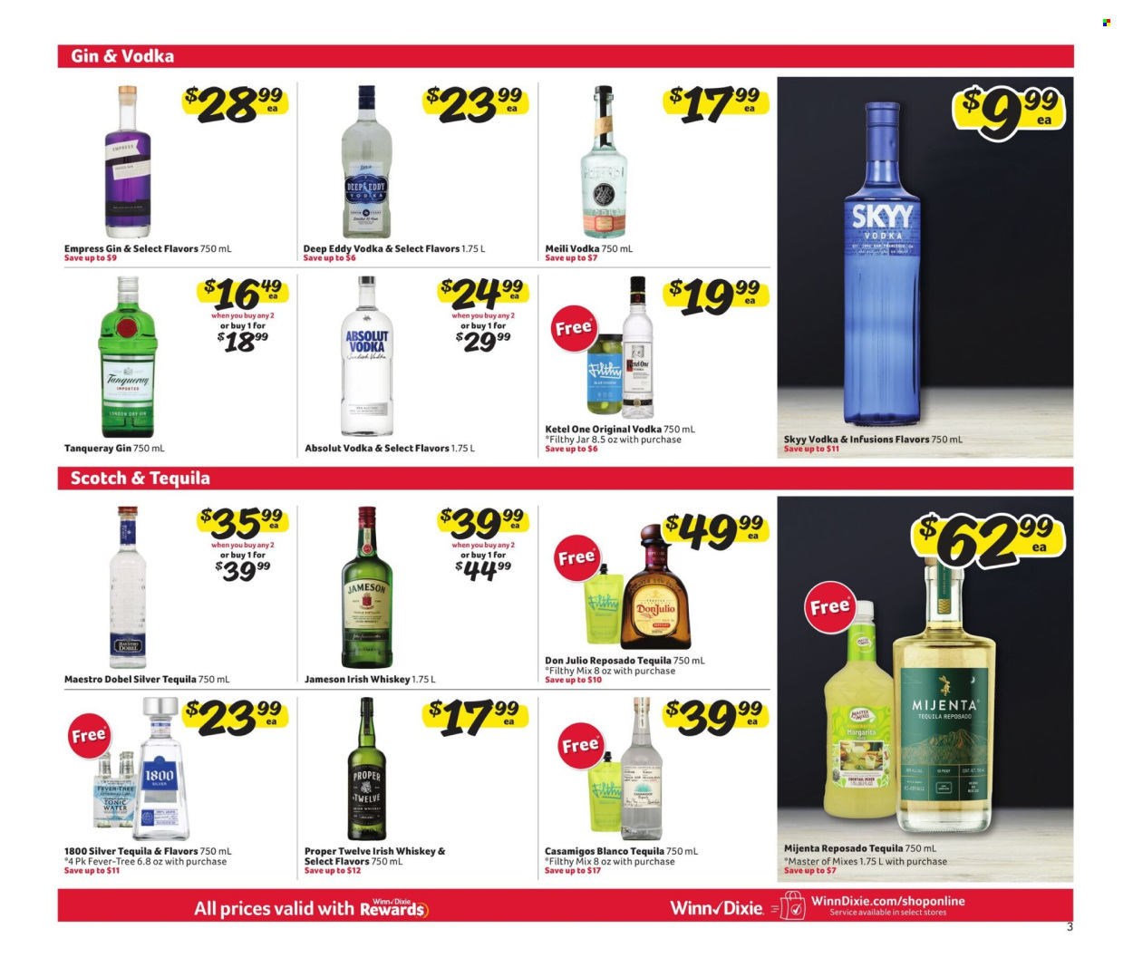 Winn Dixie ad - 06/30/2025 - 07/27/2025. Page 3