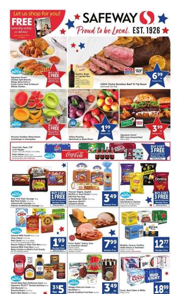 Safeway Flyer - 07/02/2025 - 07/08/2025.