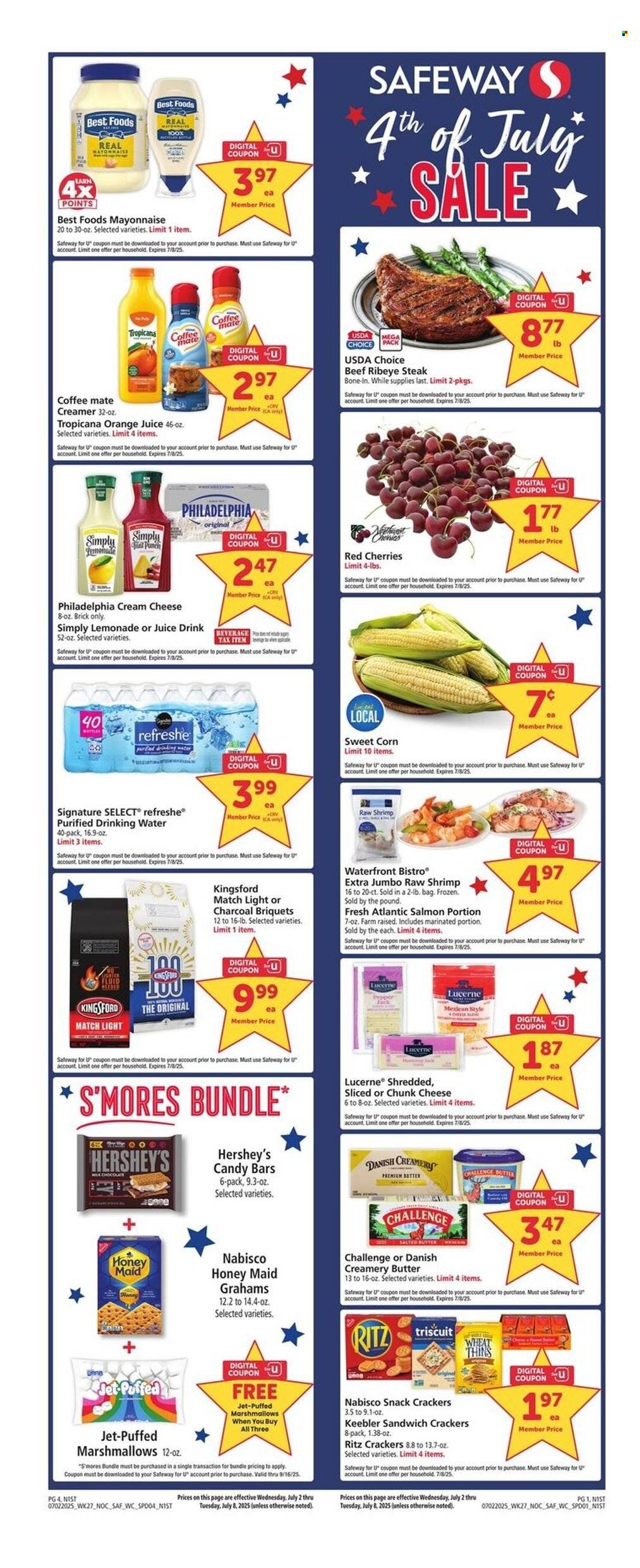 Safeway ad - 07/02/2025 - 07/08/2025. Page 2