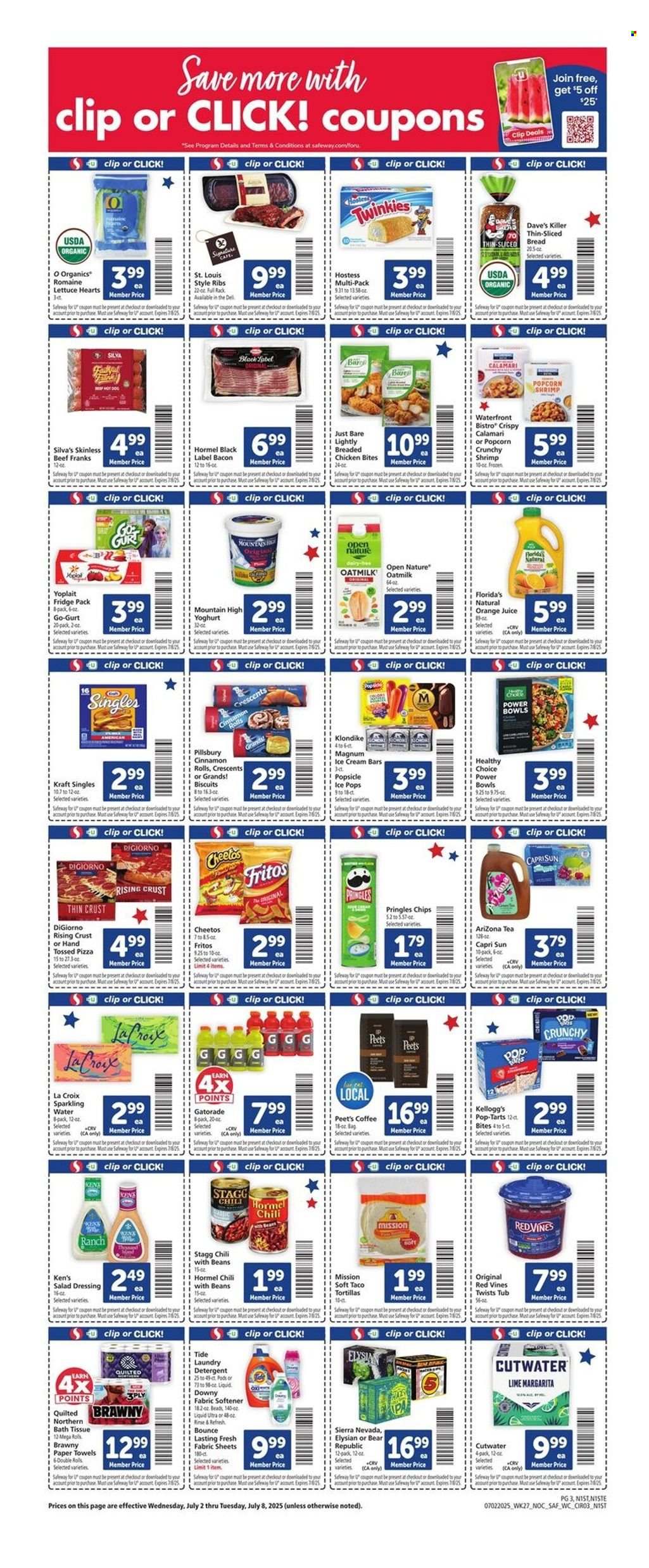 Safeway ad - 07/02/2025 - 07/08/2025. Page 5