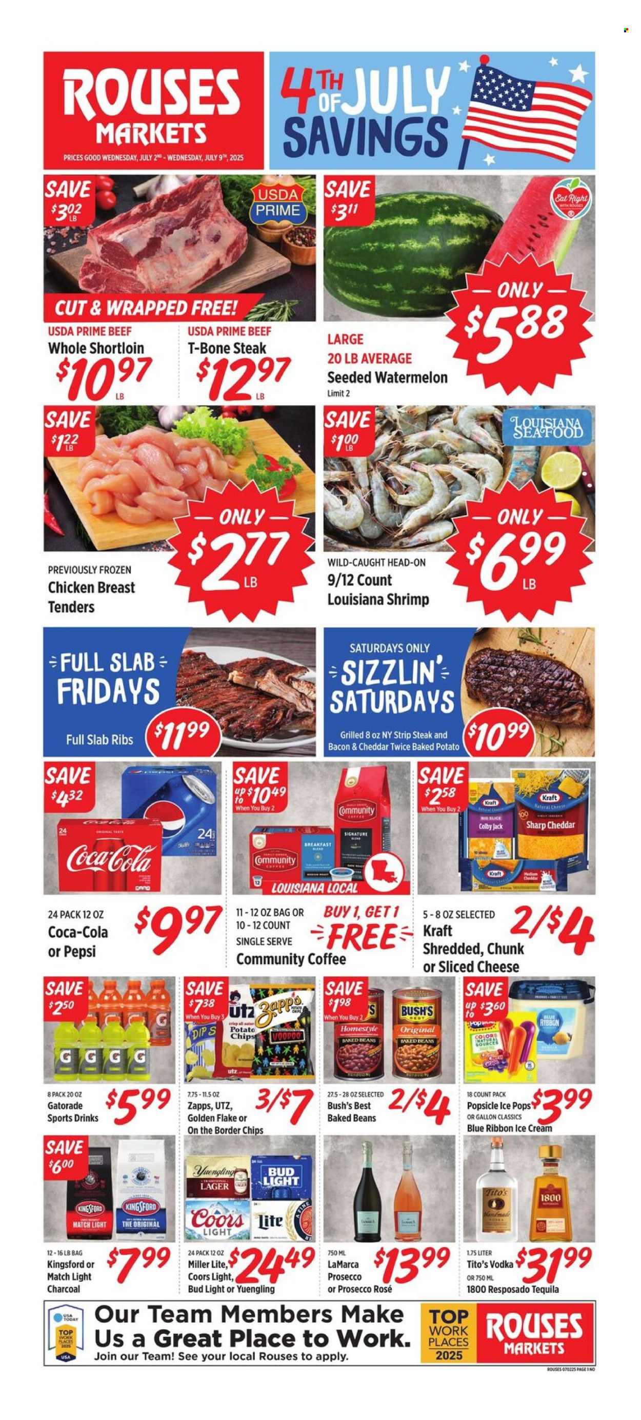 Rouses Markets ad - 07/02/2025 - 07/09/2025. Page 2