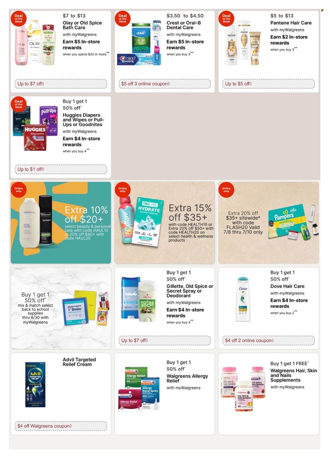 Walgreens ad - 07/06/2025 - 07/12/2025. Page 2