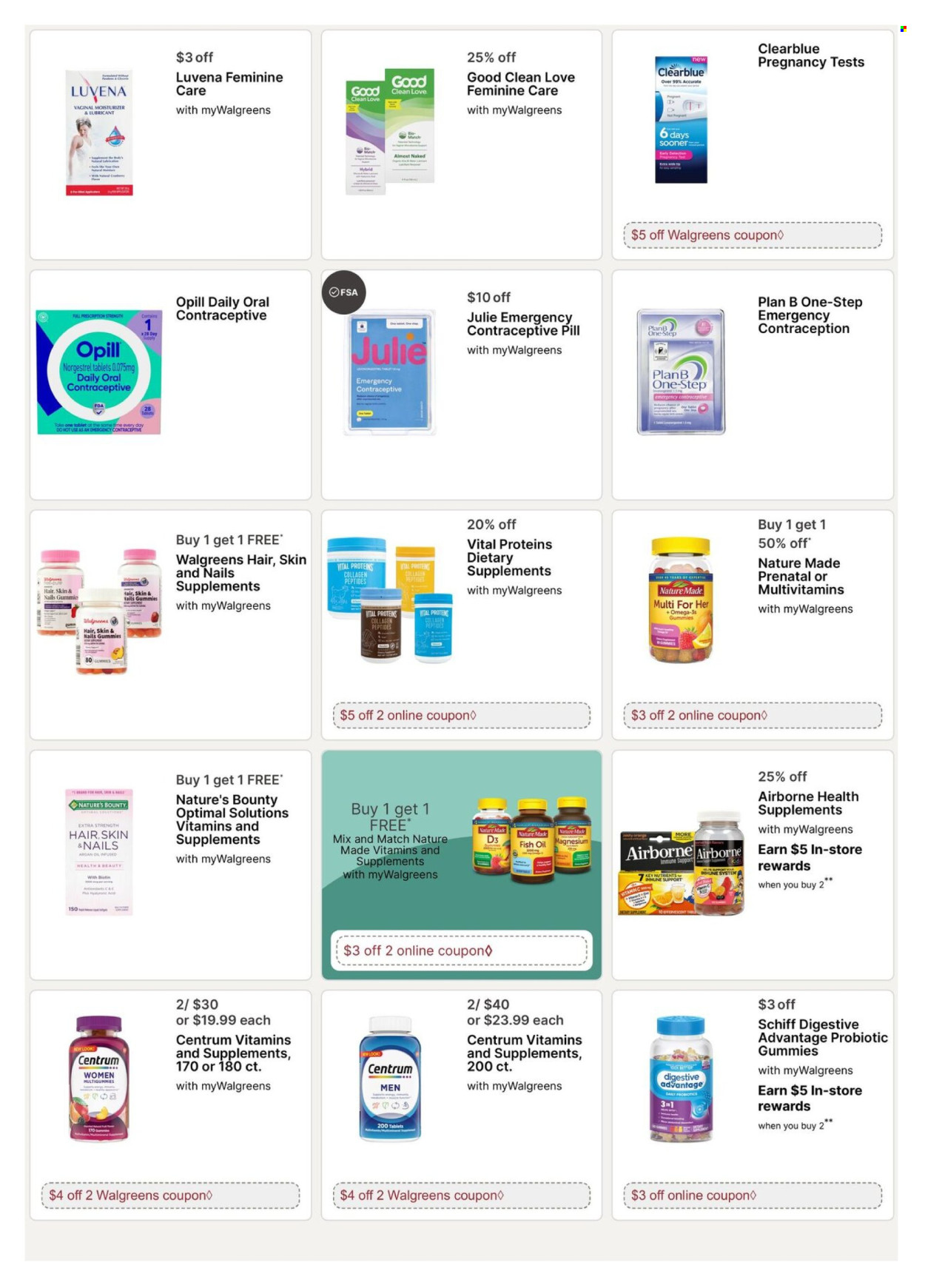 Walgreens ad - 07/06/2025 - 07/12/2025. Page 7