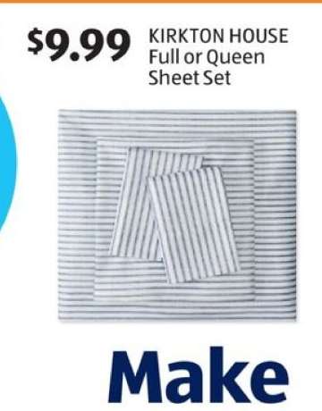 KIRKTON HOUSE Full or Queen Sheet Set