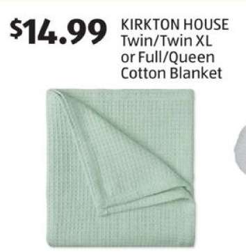 KIRKTON HOUSE Cotton Blanket
