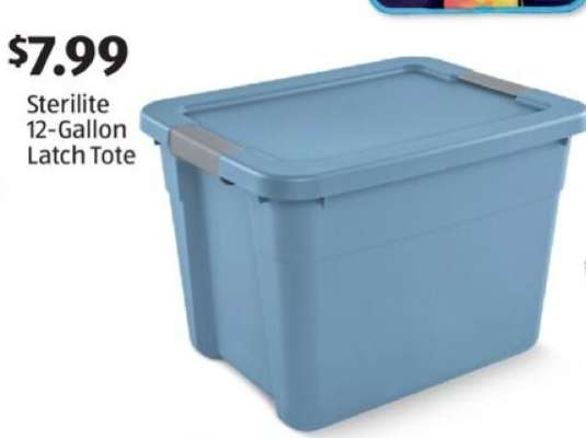Sterilite 12-Gallon Latch Tote