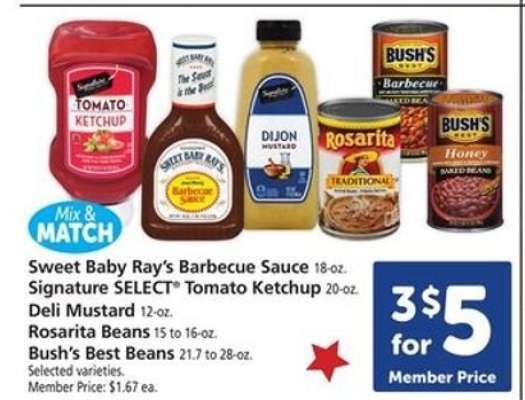 Mix & Match Sauces and Beans