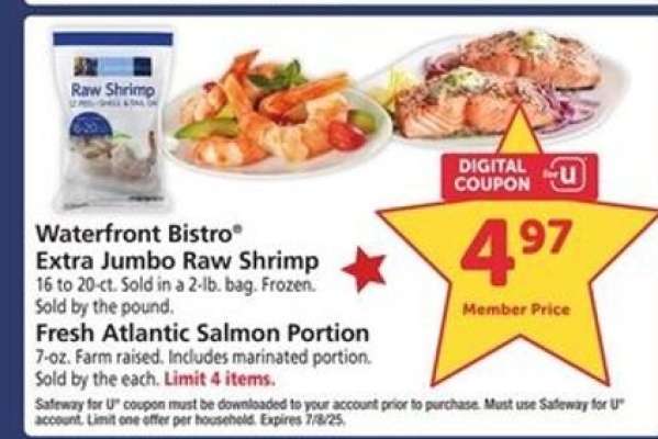 Waterfront BISTRO Extra Jumbo Raw Shrimp