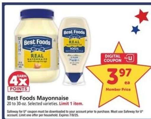 Best Foods Mayonnaise