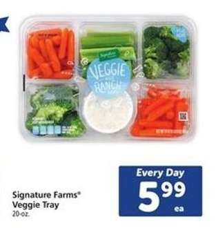 Signature Farms Veggie Tray
