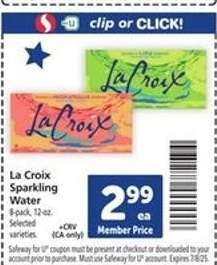 La Croix Sparkling Water