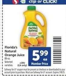 Florida's Natural Orange Juice