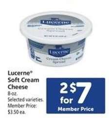 Lucerne Soft Cream Cheese