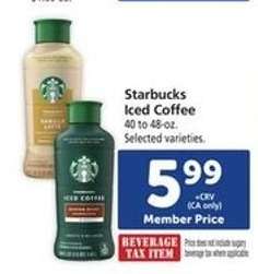 Starbucks Iced Coffee