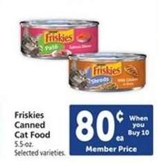 Friskies Canned Cat Food