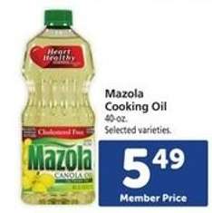 Mazola Cooking Oil