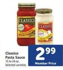 Classico Pasta Sauce