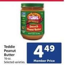 Teddie Peanut Butter