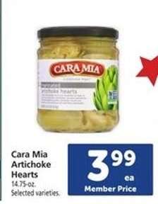Cara Mia Artichoke Hearts