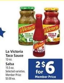 La Victoria Taco Sauce / Salsa