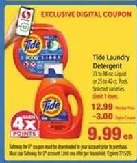 Tide Laundry Detergent