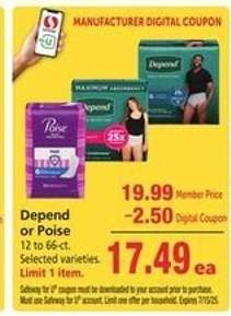 Depend or Poise