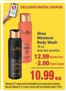 Shea Moisture Body Wash