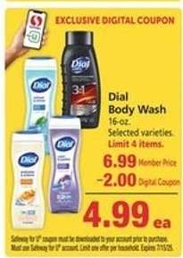 Dial Body Wash
