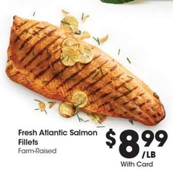 Fresh Atlantic Salmon Fillets