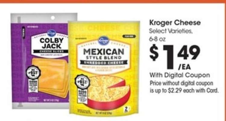 Kroger Cheese