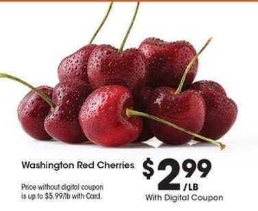Washington Red Cherries