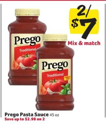 Prego Pasta Sauce