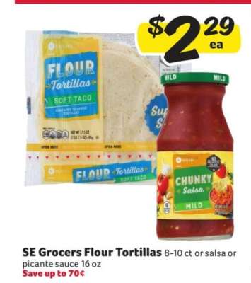 SE Grocers Flour Tortillas