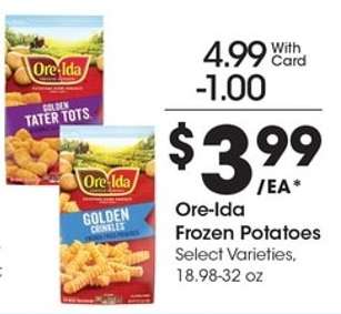 Ore-ida Frozen Potatoes