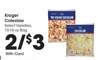 Kroger Coleslaw