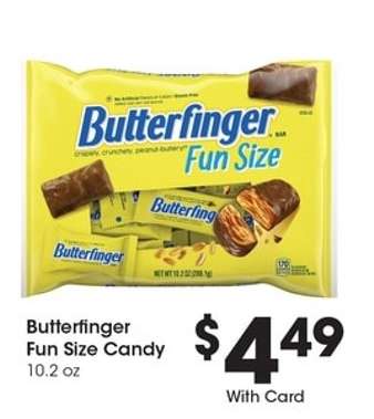 Butterfinger Fun Size Candy