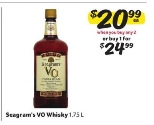 Seagram's VO Whisky