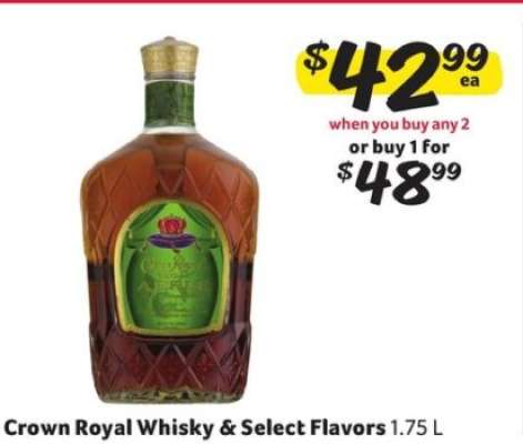 Crown Royal Whisky & Select Flavors