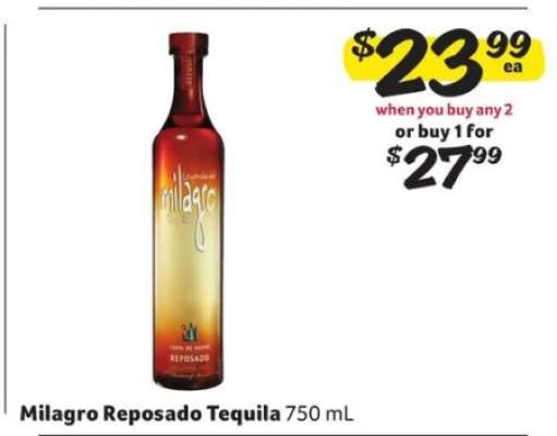Milagro Reposado Tequila