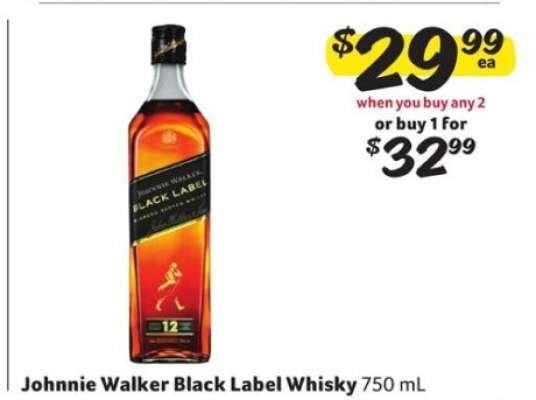 Johnnie Walker Black Label Whisky